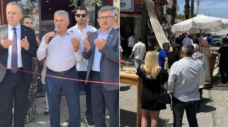 Meyhane açılışını duayla yaptılar! Bir de emekli imam çağırdılar