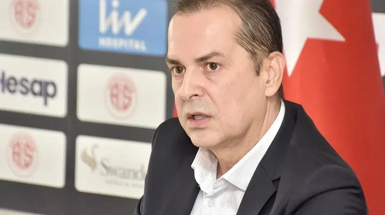 Antalyaspor Başkanı Rıza Perçin’den Fenerbahçe ve Galatasaray sözleri