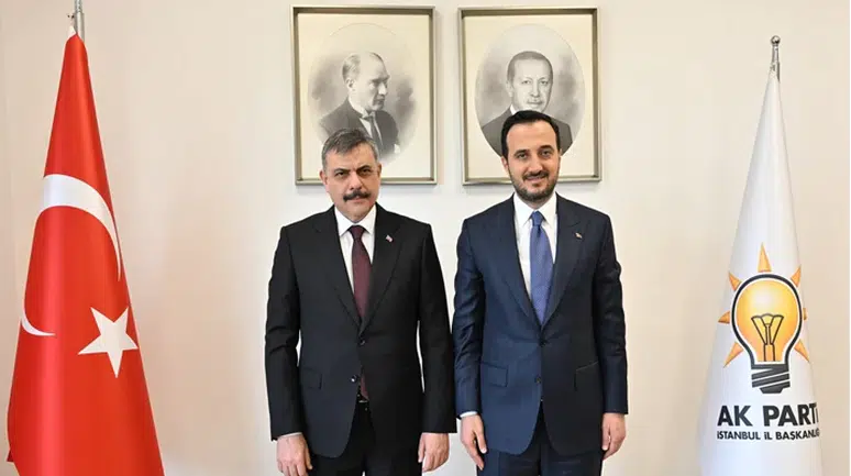 İçişleri Bakanı Ali Yerlikaya, AK Parti İstanbul İl Başkanlığı’nı ziyaret etti