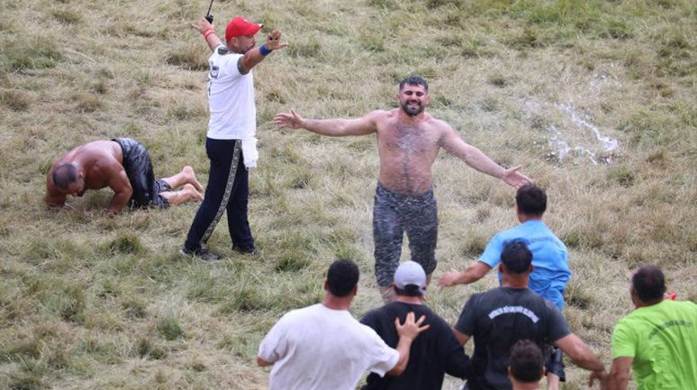 665. Tarihi Kırkpınar Yağlı Güreşleri'nde Başpehlivan Erkan Taş oldu