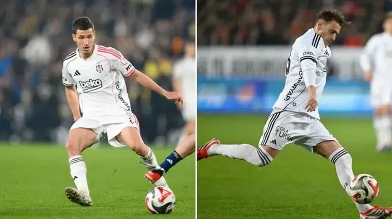 Beşiktaş'ta üç futbolcuyla yollar resmen ayrıldı