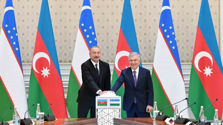 Mirziyoyev Karabağ'daki çalışmalara değindi: "Azerbaycan güvenilir müttefikimizdir"