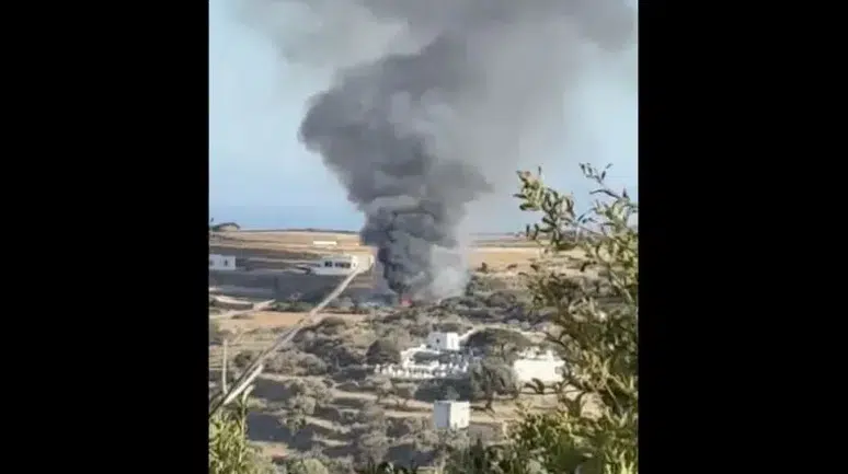 Yunanistan’daki Şifnoz Adası’nda helikopter düştü: 3 ölü