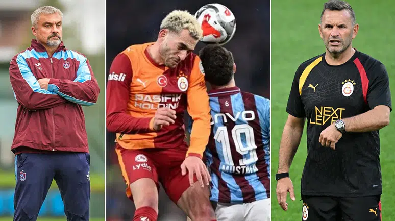 Trabzonspor-Galatasaray maçı bugün: Muhtemel 11'ler ve eksikler belli oldu