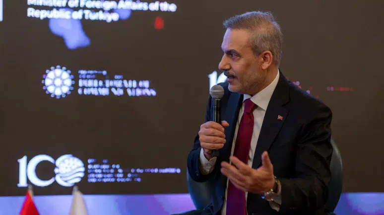 Hakan Fidan'dan New York'ta “Mekke Anlaşması” mesajı: NATO örneği alkış aldı