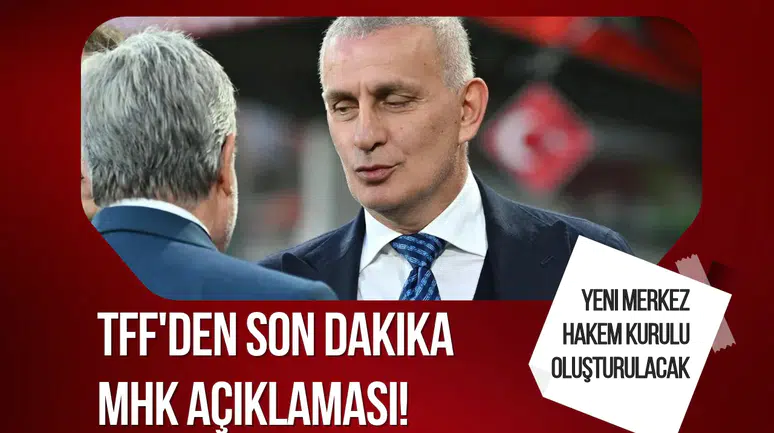 TFF'den Acil Açıklama: Yeni Merkez Hakem Kurulu Kuruluyor!