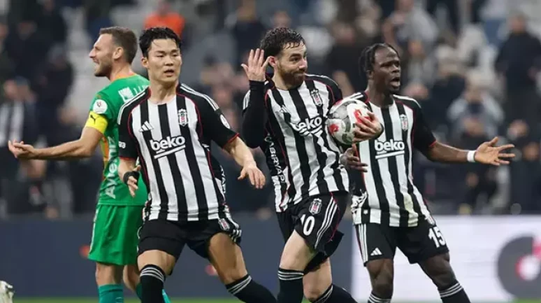 Beşiktaş Alanyaspor maç özeti 2-2 geniş özet ve goller