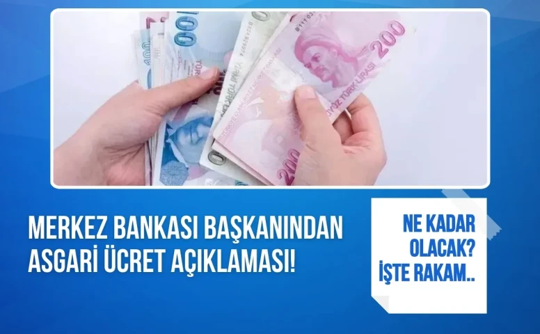 Merkez Bankası başkanı Karahan’dan asgari ücret açıklaması!
