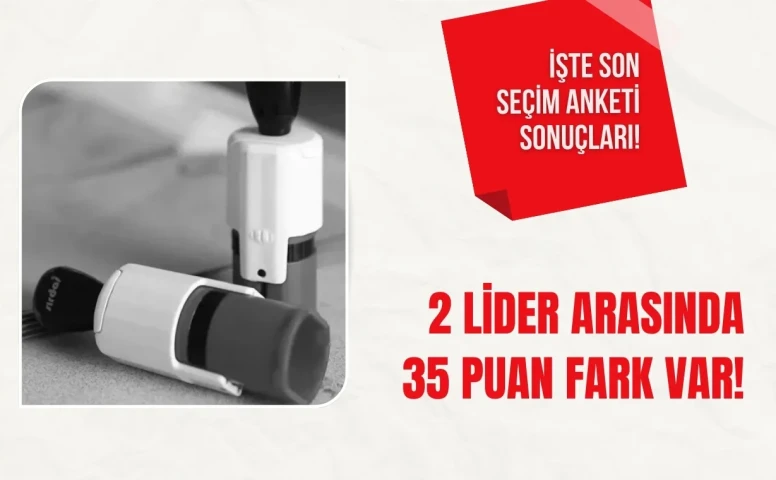 İşte Son Seçim Anketi Sonuçları! Cumhurbaşkanlığı Yarışında Dikkat Çeken Fark