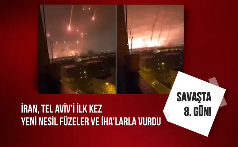 Tel Aviv’i sarsan gece: İran’dan hipersonik füze hamlesi!