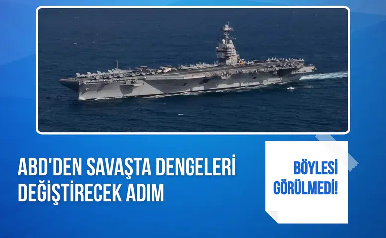 Böylesi görülmedi! ABD'den savaşta dengeleri değiştirecek adım