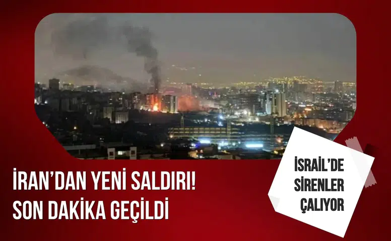 İran’dan yeni füze saldırısı, İsrail’de sirenler aralıklarla çaldı