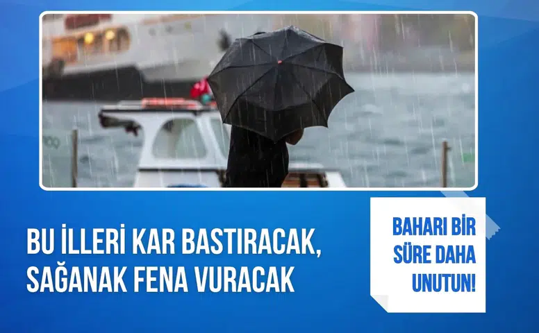 Meteoroloji’den kuvvetli yağış ve kar uyarısı: Yurt genelinde soğuk hava etkisini sürdürüyor