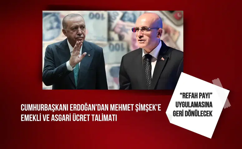 Cumhurbaşkanı Erdoğan'dan Mehmet Şimşek'e emekli ve asgari ücret talimatı