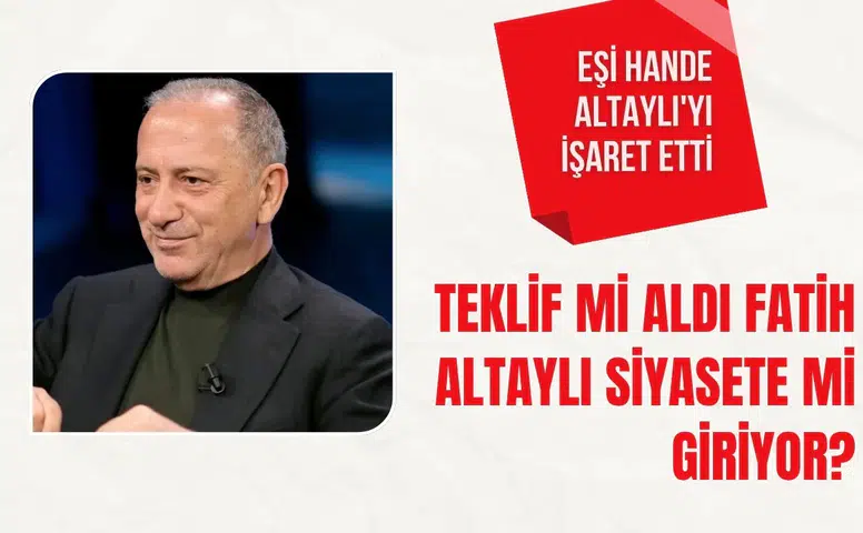 Fatih Altaylı siyasete girecek iddialarına yanıt verdi teklif almadığını açıkladı
