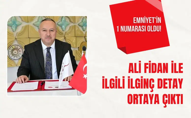 Ali Fidan Emniyet Genel Müdürlüğü görevine atandı