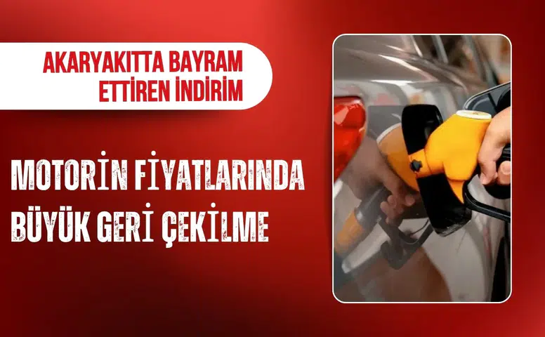 Motorin fiyatlarında büyük indirim pompaya yansıdı sürücüler rahatladı