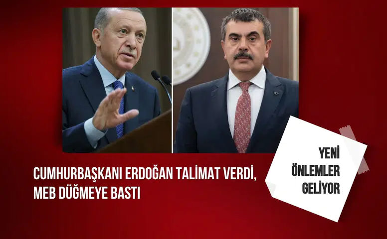 Cumhurbaşkanı Erdoğan talimat verdi, MEB düğmeye bastı