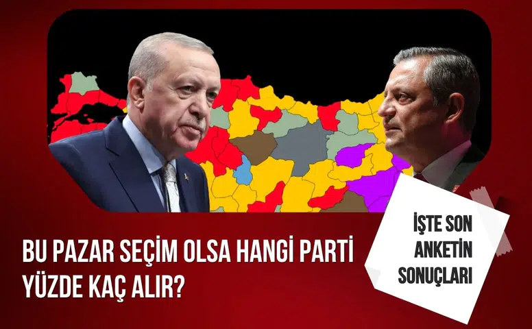 Seçim anketinde son durum: Partiler arasındaki fark daralıyor