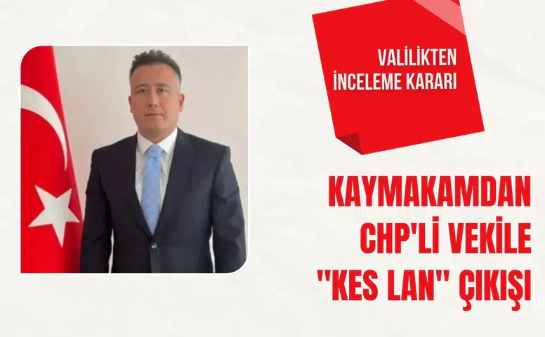 Ayaş Kaymakamından CHP’li vekile sert yanıt geldi