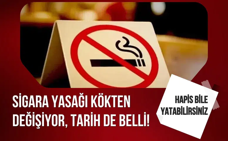 Sigara yasaklarında kapsam genişliyor, yeni düzenleme ve cezalar gündemde