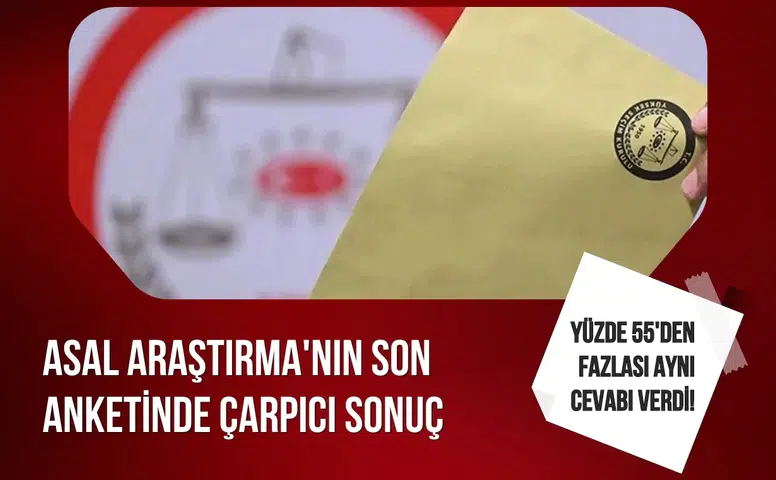 ASAL Araştırma anketi: Katılımcıların yüzde 55’ten fazlası aynı görüşte birleşti
