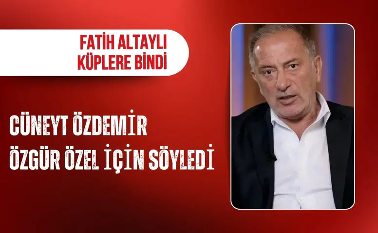 Cüneyt Özdemir’in Özgür Özel yorumu tartışma yarattı! Fatih Altaylı sert tepki gösterdi