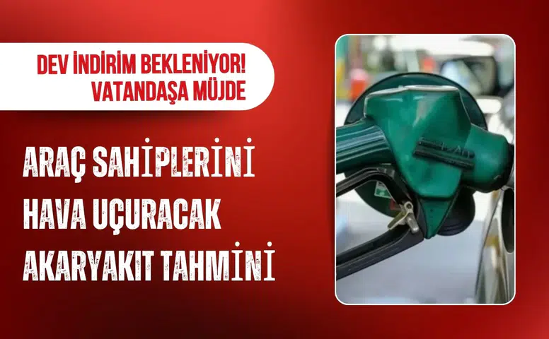 Akaryakıtta büyük indirim beklentisi: Motorin ve benzinde tabela değişebilir