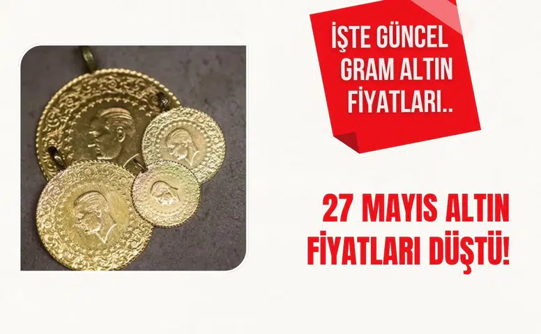 Altın fiyatlarında düşüş sürüyor: Gram ve çeyrek altın geriledi