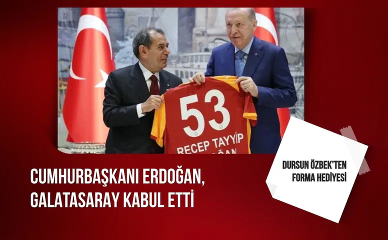 Cumhurbaşkanı Erdoğan, Galatasaray'ı kabul etti