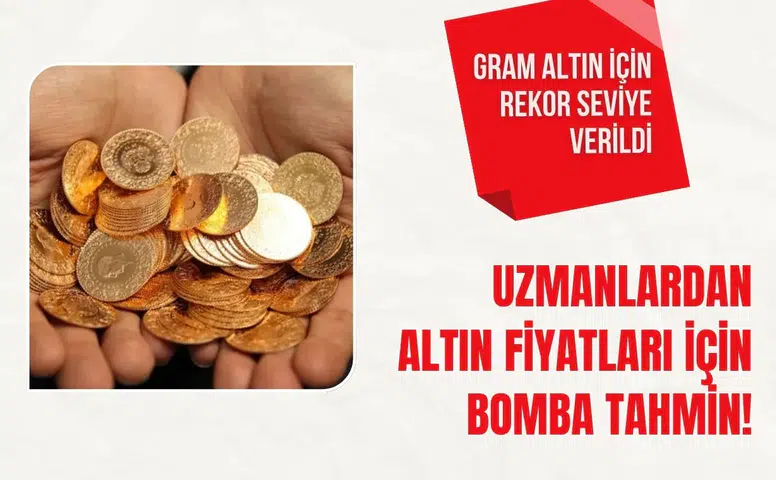 Mehmet Ali Yıldırımtürk’ten dikkat çeken altın tahmini: Gram altın için rekor seviye