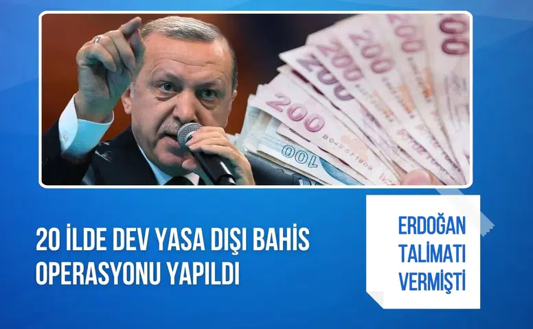 Yasa dışı bahise dev operasyon: 20 ilde 183 gözaltı, 7 milyarlık suç ağı çökertildi