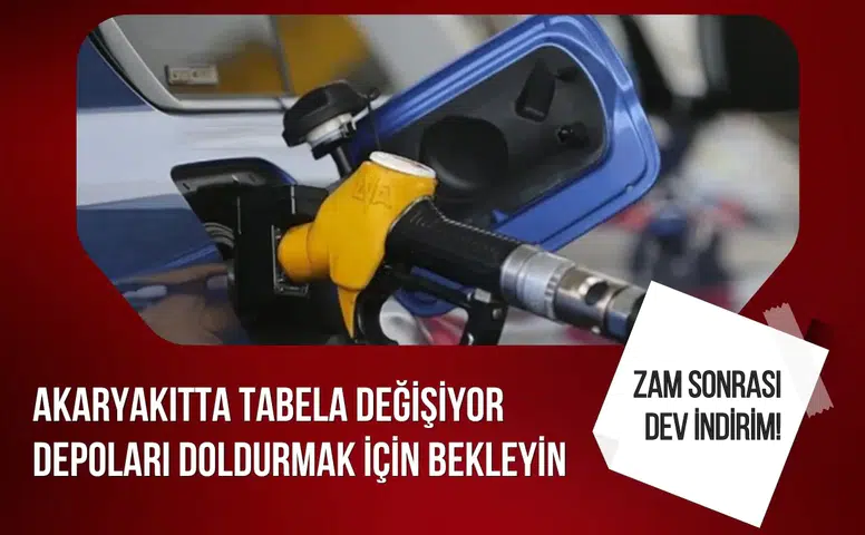 Akaryakıtta dev indirim beklentisi, sürücüler tabelaya kilitlendi