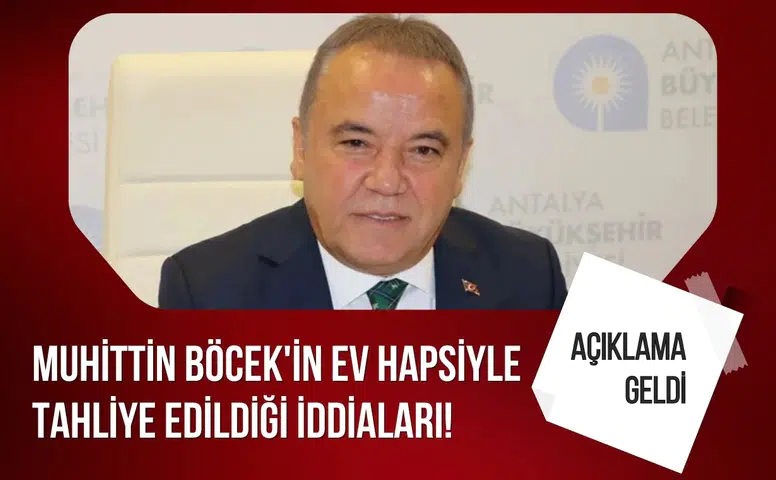 Muhittin Böcek’in tahliye edildiği iddialarına Başsavcılıktan yalanlama