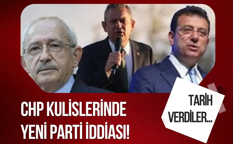 CHP kulislerinde yeni parti iddiası! Tarih verdi verdiler...