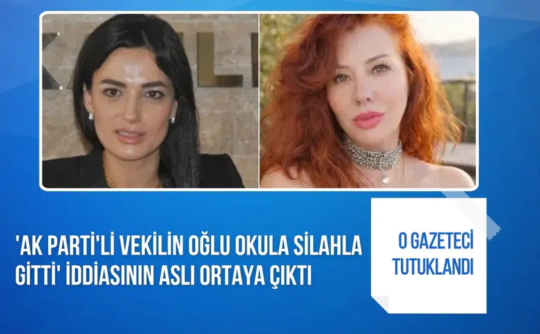 AK Partili vekilin oğlunun okula silahla gittiği iddiasıyla ilgili açıklama yapıldı