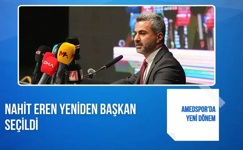 Amedspor'da yeni dönem: Nahit Eren yeniden başkan seçildi