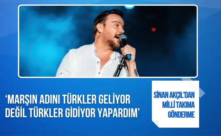 Sinan Akçıl'dan Milli Takım'a göndermeli paylaşım