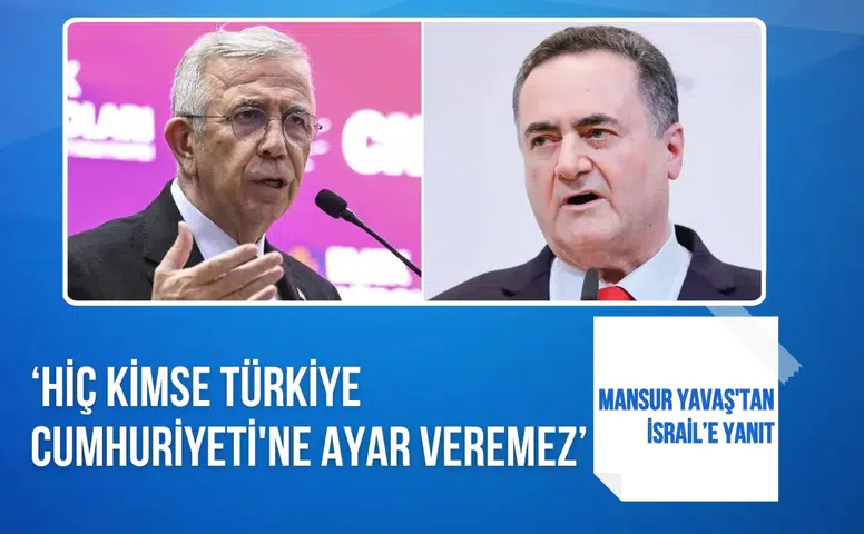 Mansur Yavaş'tan İsrailli bakana sert yanıt: "Hiç kimse Türkiye'ye parmak sallayamaz"