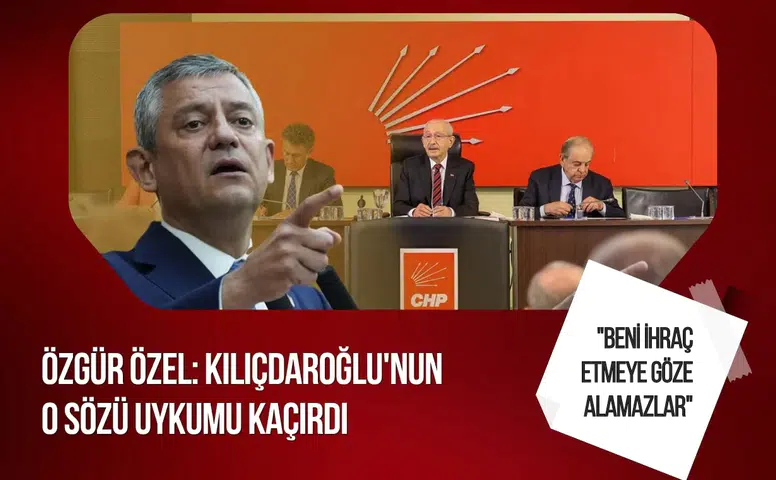 Özgür Özel'den Kılıçdaroğlu'na sert tepki: O sözler uykumu kaçırdı