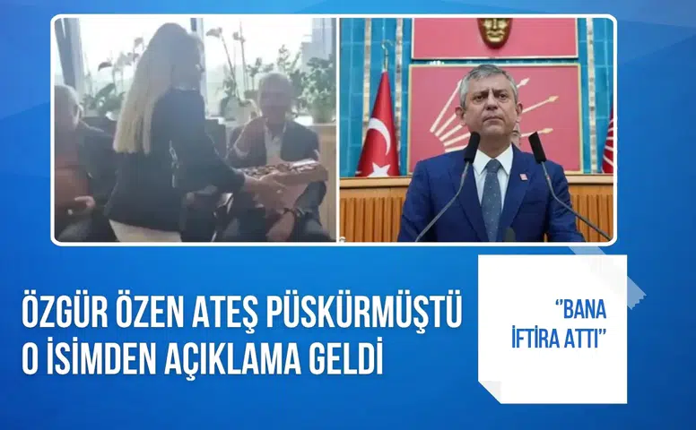 Özlem Çerçioğlu’ndan Özgür Özel’e yanıt: “Bana iftira attı”