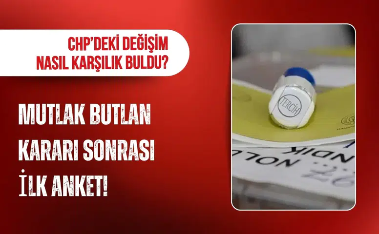 GENAR'ın son anketinde dikkat çeken sonuçlar: AK Parti ile CHP arasındaki fark gündem oldu