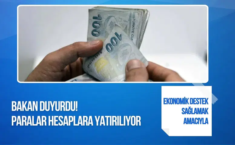 Evde Bakım Yardımı ödemeleri hesaplara yatırılmaya başlandı