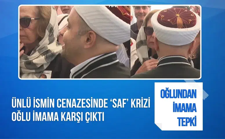 Zühal Yorgancıoğlu'nun cenazesinde 'saf' tartışması! Oğlu imama itiraz etti