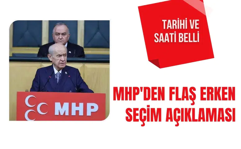 MHP'den erken seçim tartışmalarına net yanıt: Seçimler zamanında yapılacak