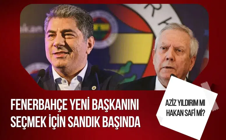 Fenerbahçe’de seçim heyecanı: Kongre üyeleri yeni başkan için sandık başında