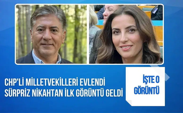 CHP'li milletvekilleri Murat Emir ve Evrim Rızvanoğlu evlendi