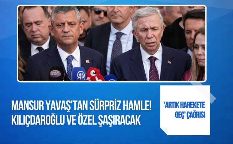 Mansur Yavaş için yeni iddia! CHP'deki kriz sonrası sahaya inmeye hazırlanıyor