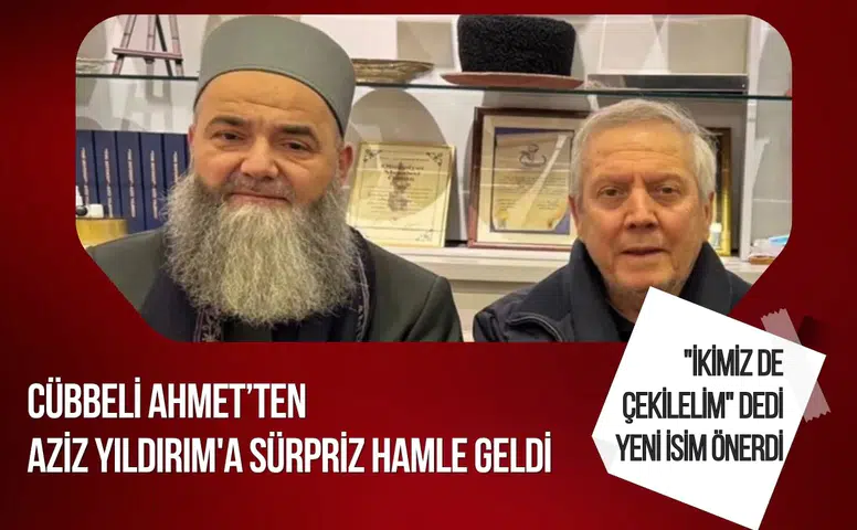 Cübbeli Ahmet'ten Aziz Yıldırım paylaşımı: Tebrik mesajı gündem oldu