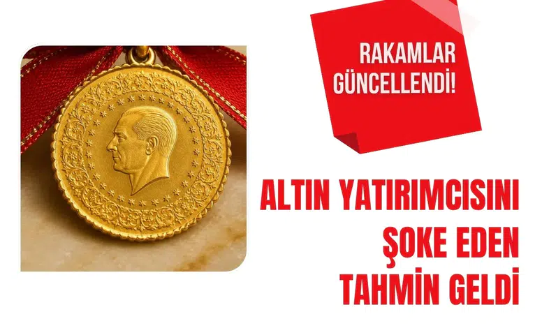 Goldman Sachs'tan altın yatırımcısını şaşırtan karar! Yıl sonu tahmini sert düşürüldü